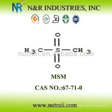 Proveedor confiable 99% HPLC MSM polvo MetilsulfonilMetano